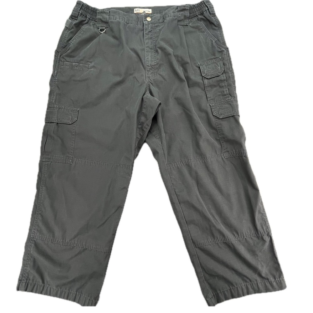 5.11 Tactical Mens‎ Cargo Pants Black Size 40 Altered L 26 Utility Work Outdoor
